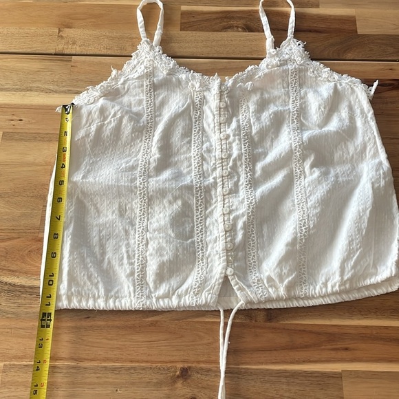 Black Tape White Camisole size small - Picture 6 of 6